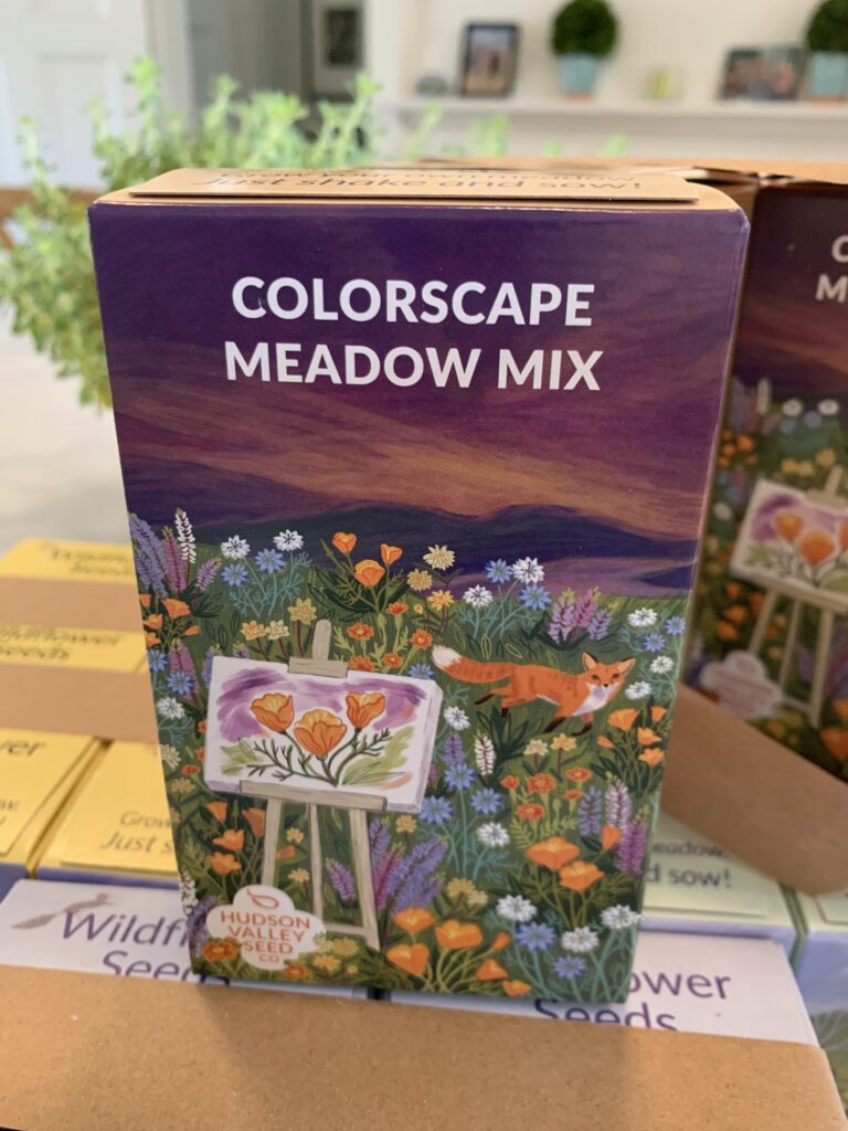 A box of colorscape meadow mix