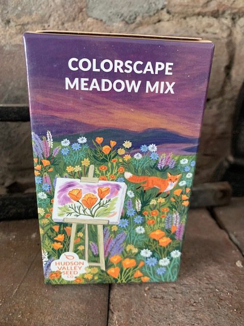 A box of colorscape meadow mix